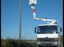 Nacelle sur camion